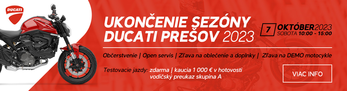 Ukončenie sezóny 2023 Ducati Prešov