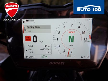 Ducati Diavel V4 red