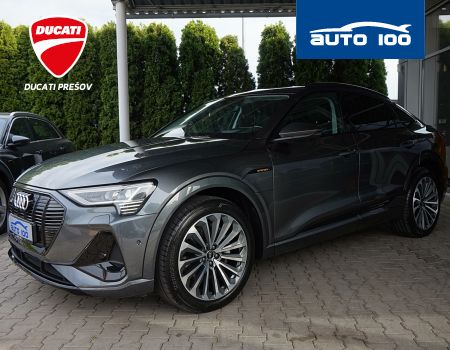Audi e-tron Sportback S Line quattro 55 electric 300kW Matrix.