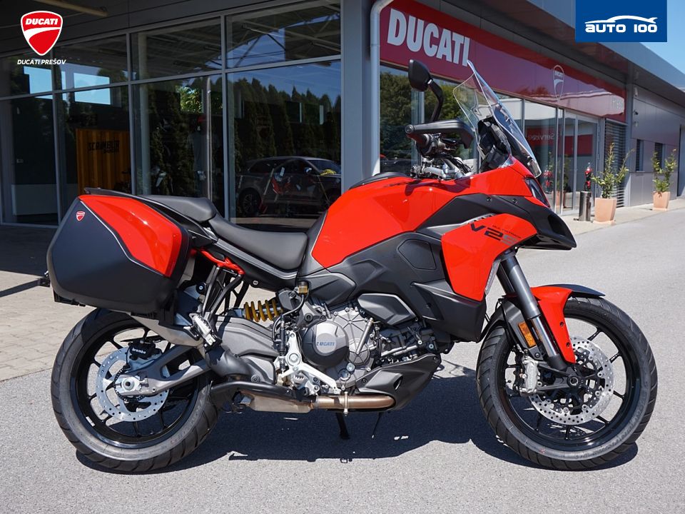Ducati Multistrada V2S Travel Ducati Red