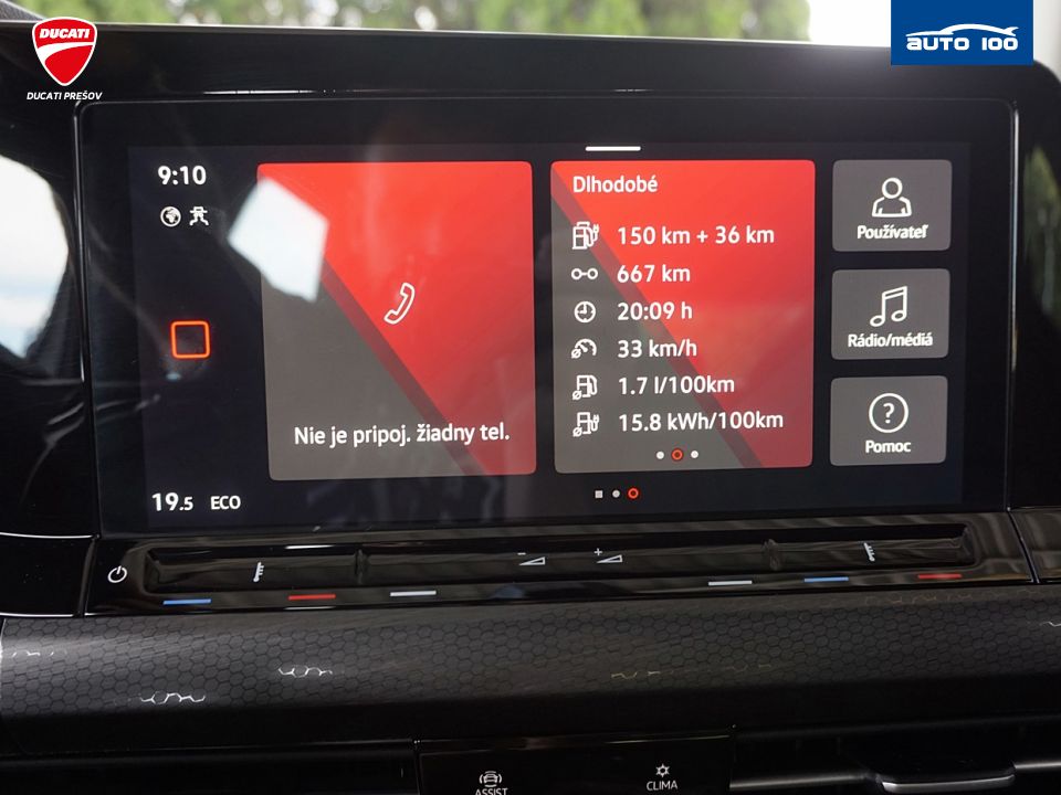 Volkswagen Golf 1.4 TSI GTE Hybrid 180kW DSG