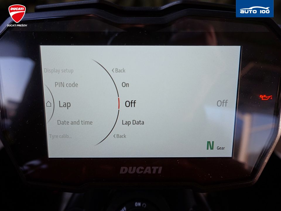 Ducati Diavel V4 red  Akrapovic