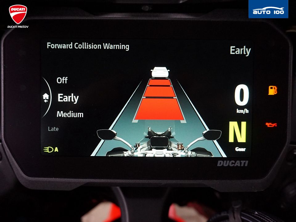 Ducati Multistrada V4S Radar