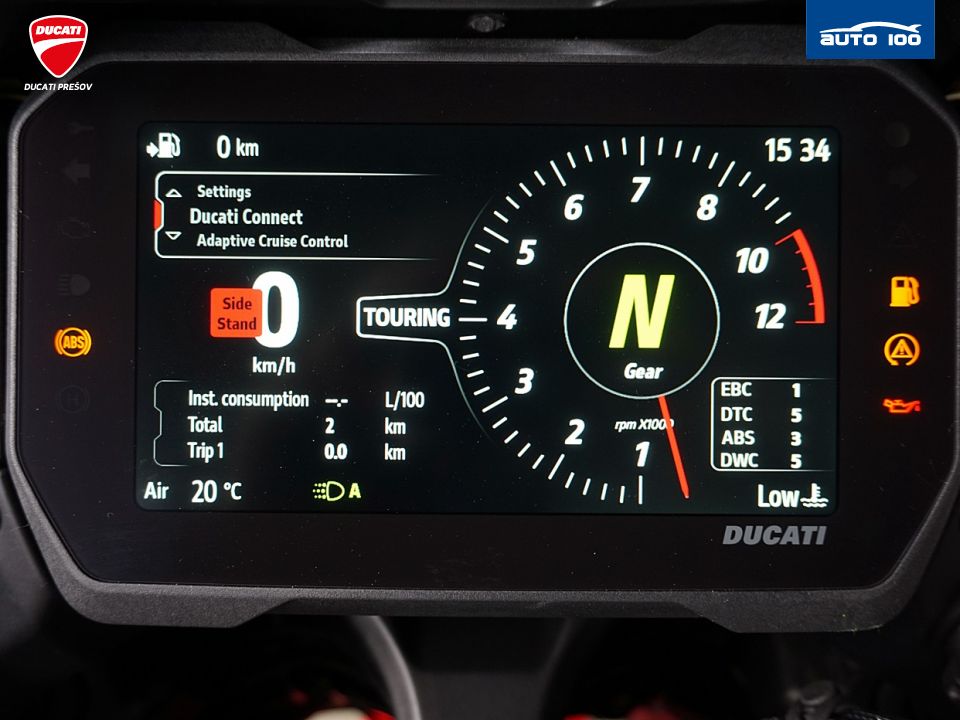Ducati Multistrada V4S Radar