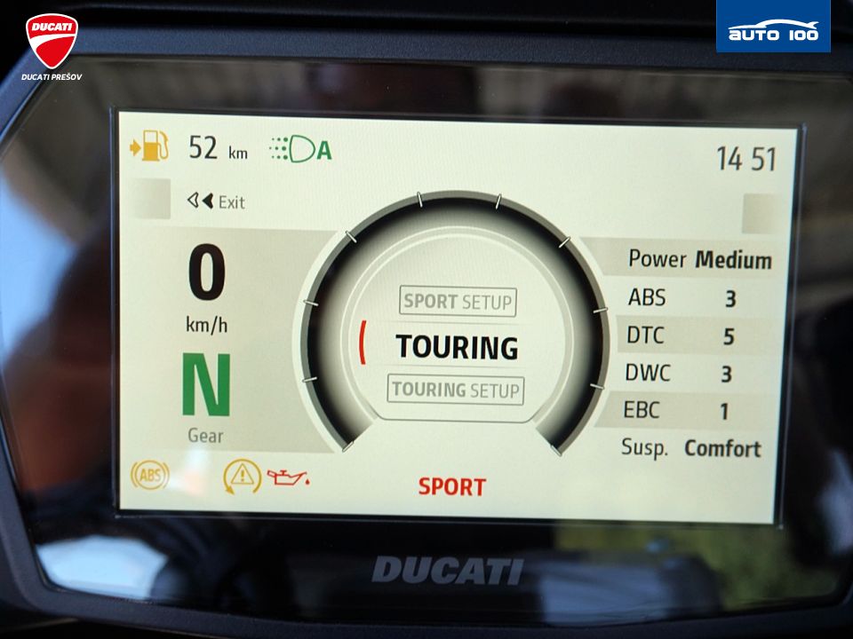 Ducati Multistrada V2S Travel Ducati Red