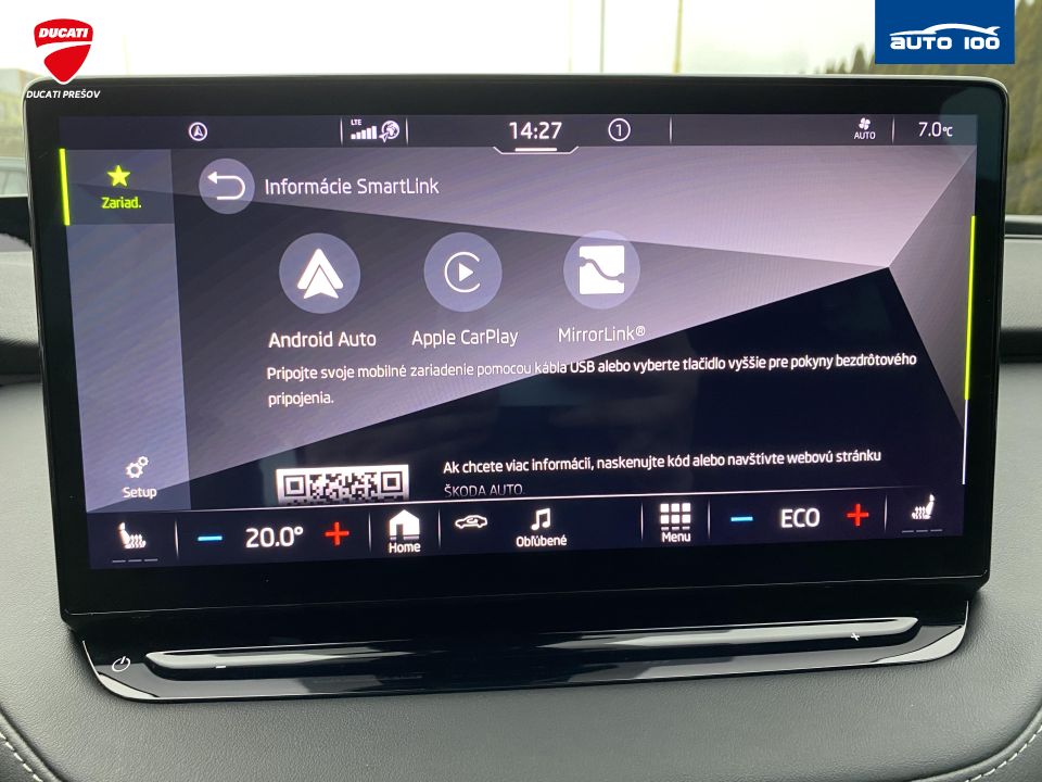 Škoda Enyaq RS 4x4 220 KW, Matrix Beam, Key less, DCC, tepelné čerpadlo