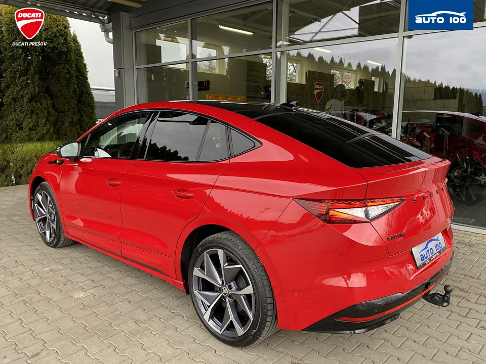 Škoda Enyaq RS 4x4 220 KW, Matrix Beam, Key less, DCC, tepelné čerpadlo