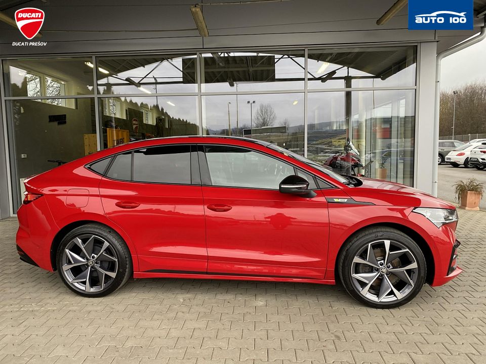 Škoda Enyaq RS 4x4 220 KW, Matrix Beam, Key less, DCC, tepelné čerpadlo