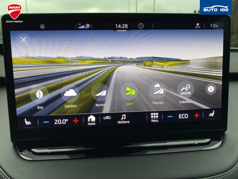 Škoda Enyaq RS 4x4 220 KW, Matrix Beam, Key less, DCC, tepelné čerpadlo