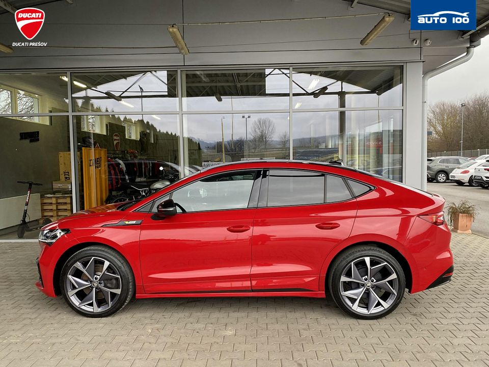 Škoda Enyaq RS 4x4 220 KW, Matrix Beam, Key less, DCC, tepelné čerpadlo