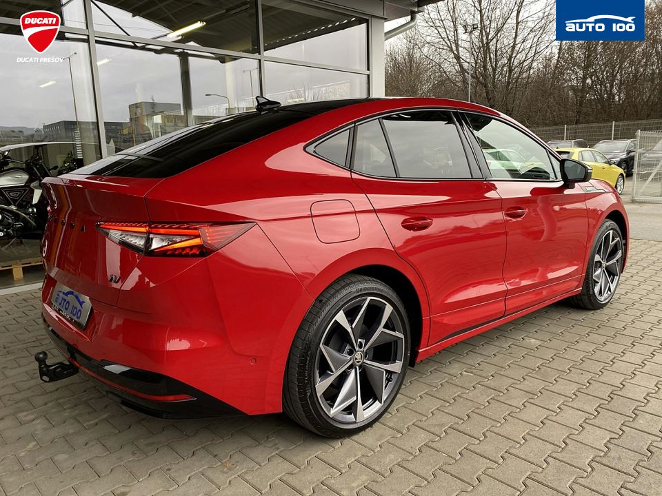 Škoda Enyaq RS 4x4 220 KW, Matrix Beam, Key less, DCC, tepelné čerpadlo