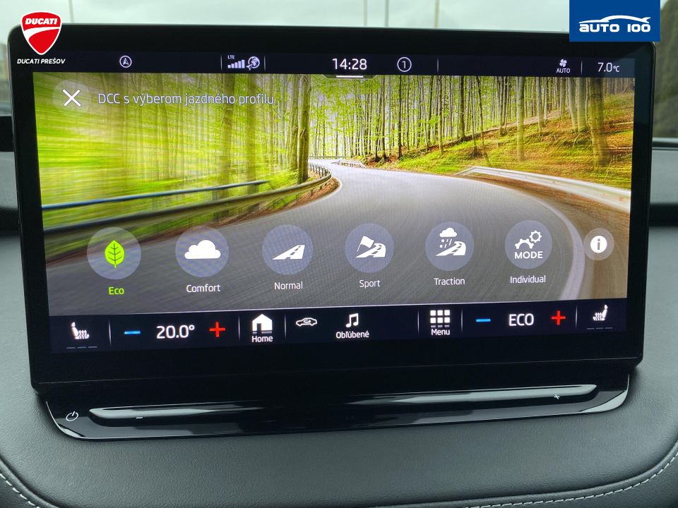 Škoda Enyaq RS 4x4 220 KW, Matrix Beam, Key less, DCC, tepelné čerpadlo