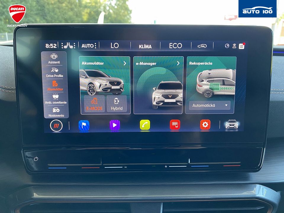 Cupra Formentor 1.4 electric/TSI e-HYBRID 150kW