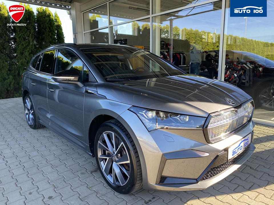 Škoda Enyaq ENYAQ 80X Sportline  4x4 ,195 kW, Tepelné čerpadlo