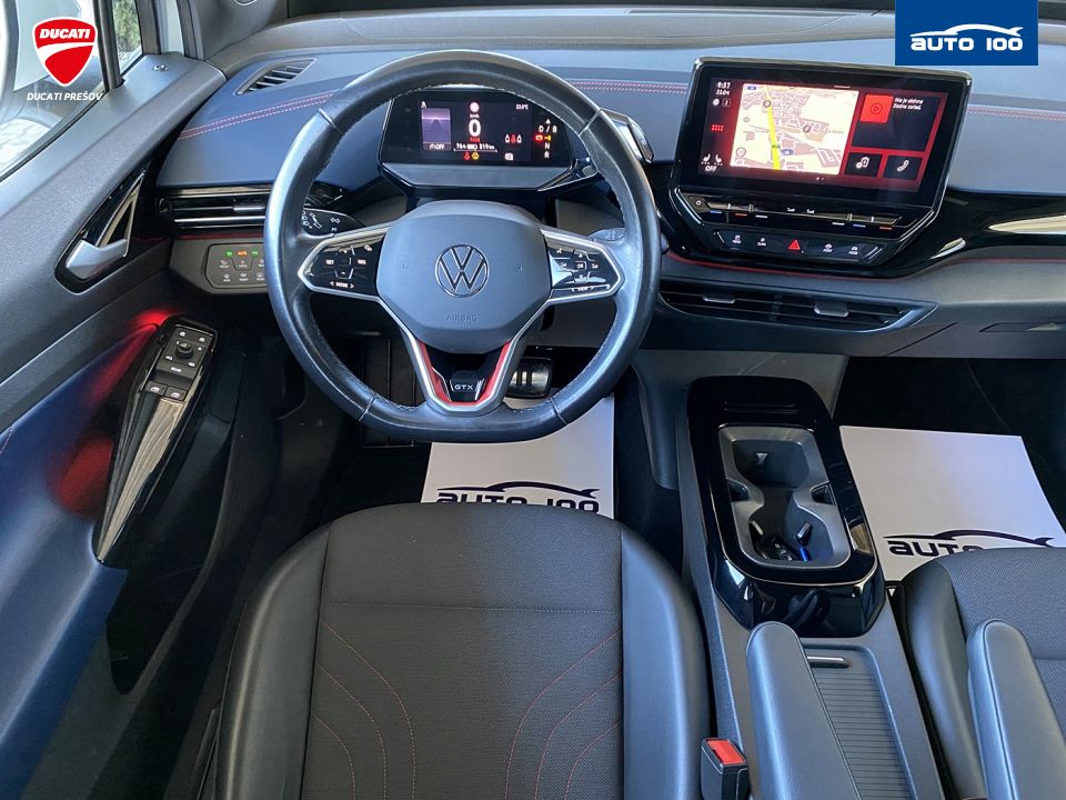Volkswagen ID.4 GTX 225kW, Tepelné čerpadlo, Matrix-Beam