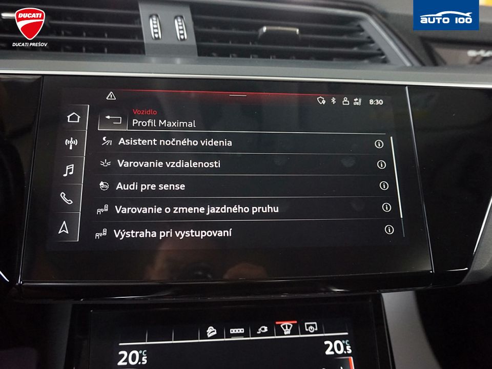 Audi e-tron Sportback S Line quattro 55 electric 300kW Matrix.