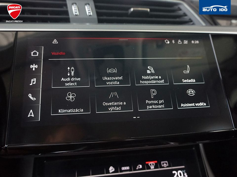 Audi e-tron Sportback S Line quattro 55 electric 300kW Matrix.
