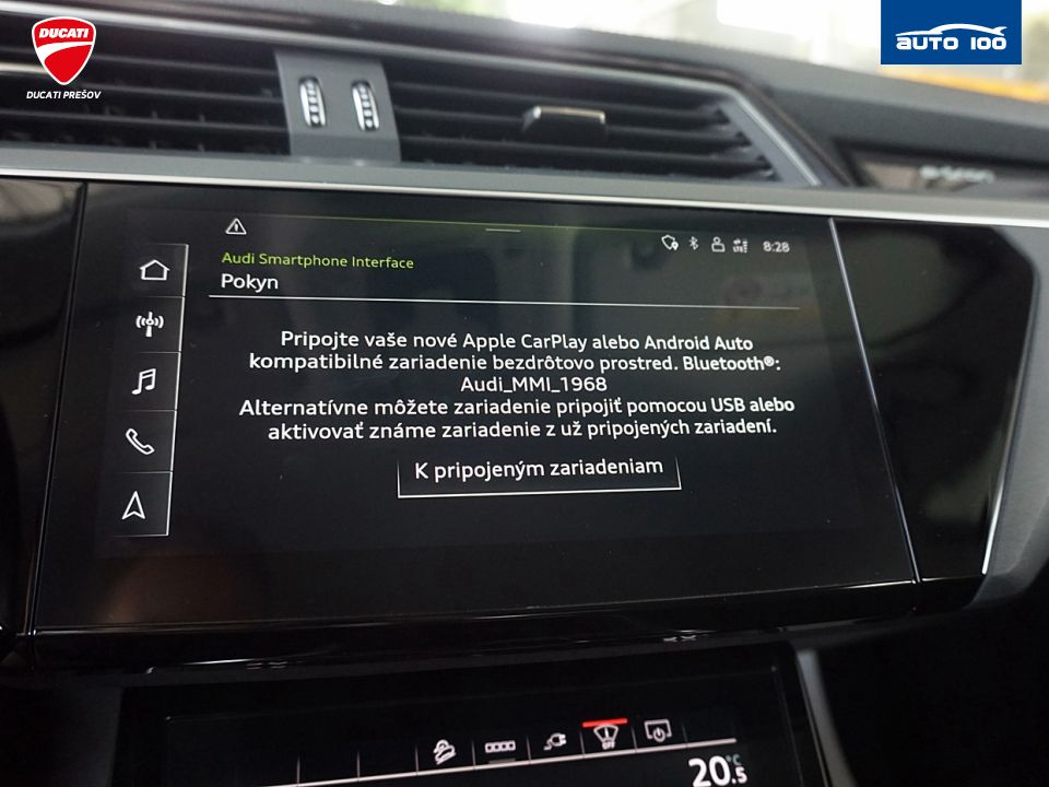 Audi e-tron Sportback S Line quattro 55 electric 300kW Matrix.