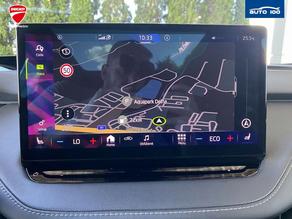 Škoda Enyaq iV RS, 220kW, Tepelné čerpadlo, Matrix-Beam. SoH 90.4%