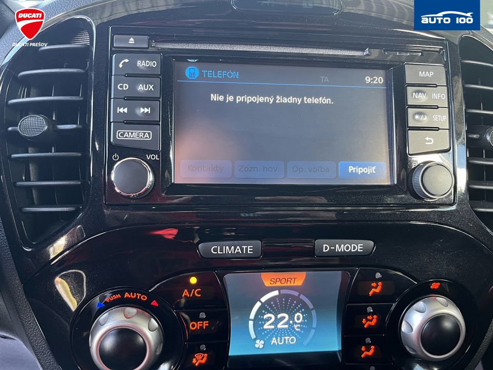 Nissan Juke N-Connecta 1,6i 86kW, Automat
