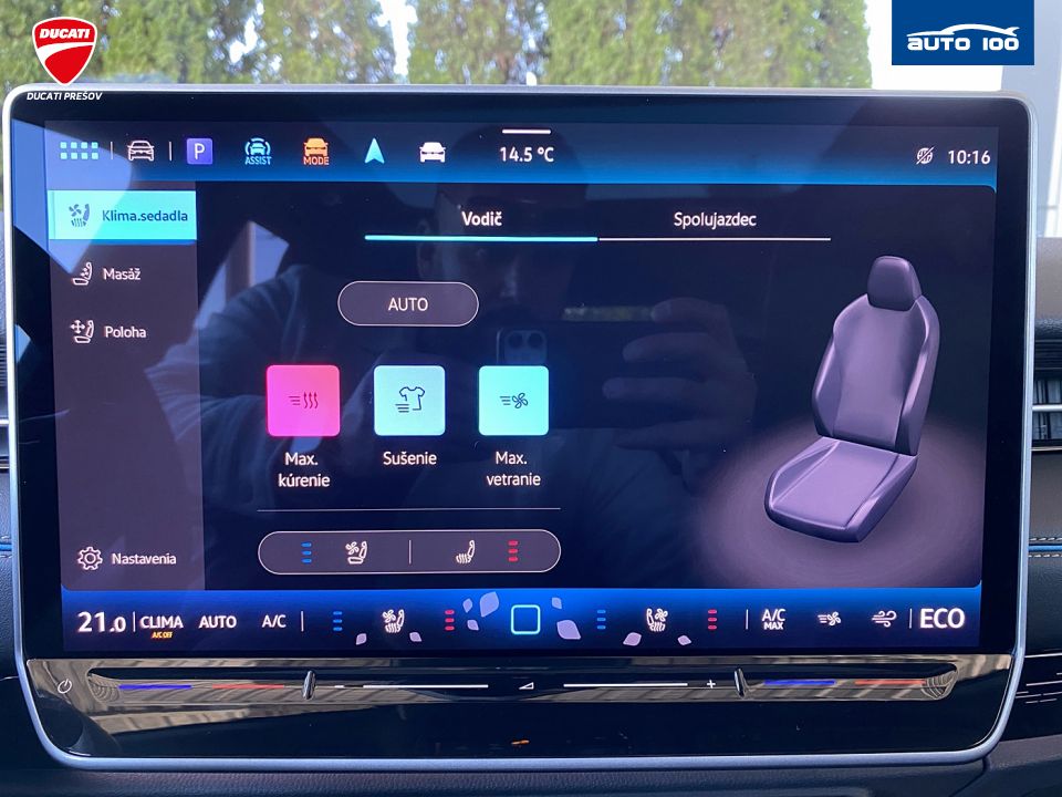 Volkswagen ID.7 Pro 210kW, Tepelné čerpadlo,Matrix-Beam